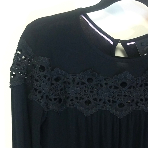 Nanette Lapore Lace Trim Blouse - Picture 3 of 5